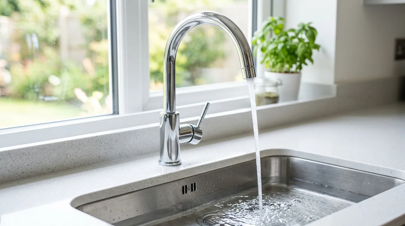 Local Plumbing Master Pros same day plumber fixing a faucet in Windcrest, TX